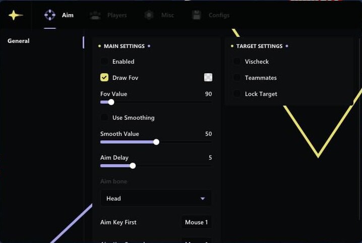 Marvel Rivals Aimbot Settings