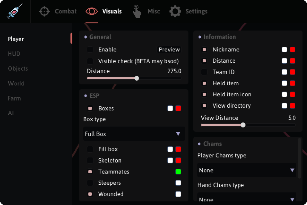 Rust Aimbot Configuration